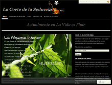 Tablet Screenshot of lacortedelaseduccion.wordpress.com