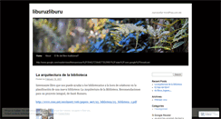 Desktop Screenshot of liburuzliburu.wordpress.com