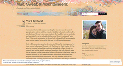 Desktop Screenshot of mudsweatmountaineers.wordpress.com