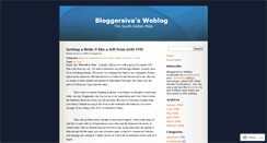 Desktop Screenshot of bloggersiva.wordpress.com