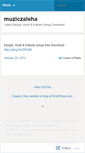 Mobile Screenshot of muziczalsha.wordpress.com