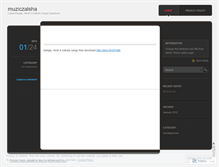 Tablet Screenshot of muziczalsha.wordpress.com