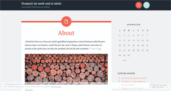 Desktop Screenshot of drumetii.wordpress.com
