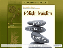 Tablet Screenshot of polishmuslim.wordpress.com