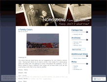 Tablet Screenshot of norenberg.wordpress.com