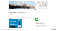 Desktop Screenshot of livewellrichmond.wordpress.com