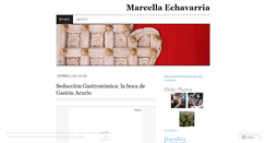 Desktop Screenshot of marcellaechavarria.wordpress.com