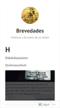 Mobile Screenshot of brevedades.wordpress.com