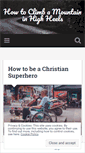 Mobile Screenshot of howtoclimbamountain.wordpress.com