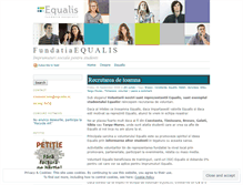 Tablet Screenshot of equalis.wordpress.com