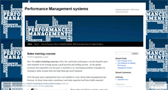 Desktop Screenshot of performancemanagementsystems.wordpress.com