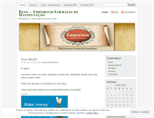 Tablet Screenshot of emporiumfarmacia.wordpress.com