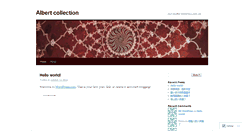 Desktop Screenshot of albertpei.wordpress.com