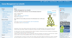 Desktop Screenshot of careermanagementvialinkedin.wordpress.com