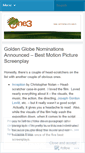 Mobile Screenshot of one3productions.wordpress.com