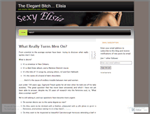 Tablet Screenshot of elisiasroom.wordpress.com