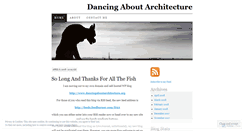 Desktop Screenshot of likedancingaboutarchitecture.wordpress.com