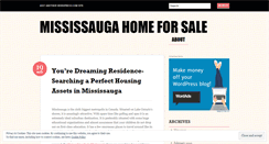 Desktop Screenshot of mississaugahomeforsale.wordpress.com