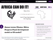 Tablet Screenshot of forafricansbyafricans.wordpress.com