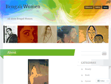 Tablet Screenshot of bengaliwomen.wordpress.com