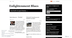 Desktop Screenshot of enlightenmentblues.wordpress.com