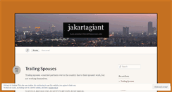 Desktop Screenshot of jakartagiant.wordpress.com