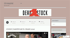 Desktop Screenshot of deadstockric.wordpress.com