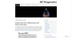 Desktop Screenshot of dcprogressive.wordpress.com