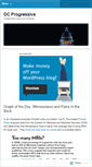 Mobile Screenshot of dcprogressive.wordpress.com