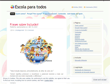 Tablet Screenshot of educacaoespecialpdl.wordpress.com