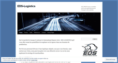 Desktop Screenshot of edslogistics.wordpress.com