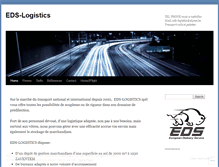 Tablet Screenshot of edslogistics.wordpress.com