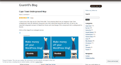 Desktop Screenshot of grant49.wordpress.com