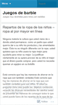 Mobile Screenshot of juegosdebarbie.wordpress.com