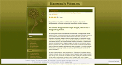 Desktop Screenshot of kromek.wordpress.com