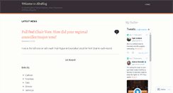 Desktop Screenshot of albsblog.wordpress.com