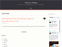 Tablet Screenshot of albsblog.wordpress.com