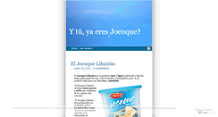 Desktop Screenshot of jocoquelibanius.wordpress.com