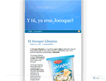 Tablet Screenshot of jocoquelibanius.wordpress.com