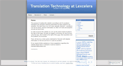 Desktop Screenshot of lexcelera.wordpress.com
