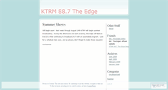 Desktop Screenshot of ktrm.wordpress.com