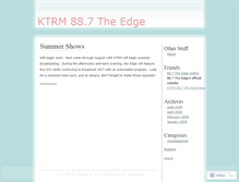 Tablet Screenshot of ktrm.wordpress.com