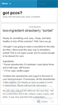 Mobile Screenshot of gotpcos.wordpress.com