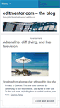 Mobile Screenshot of editmentor.wordpress.com