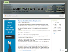 Tablet Screenshot of computer32.wordpress.com