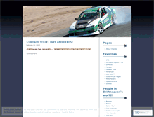 Tablet Screenshot of driftheaven.wordpress.com