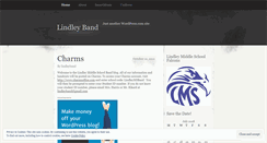 Desktop Screenshot of lindleyband.wordpress.com