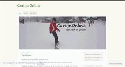 Desktop Screenshot of carlijnonline.wordpress.com