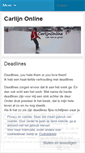 Mobile Screenshot of carlijnonline.wordpress.com