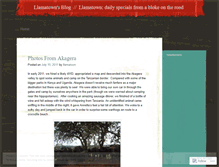 Tablet Screenshot of llamatown.wordpress.com